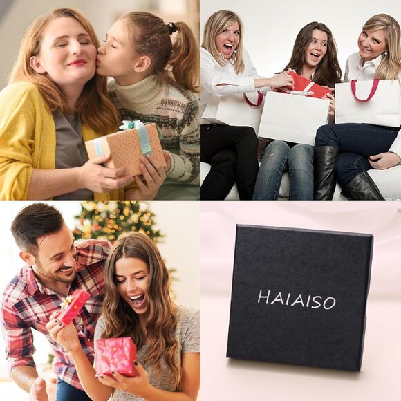 6-Piece Women's Long Necklace Set with Tassel, Leaf, Bar, Snake, and Layered Sty - Picture 7 of 8